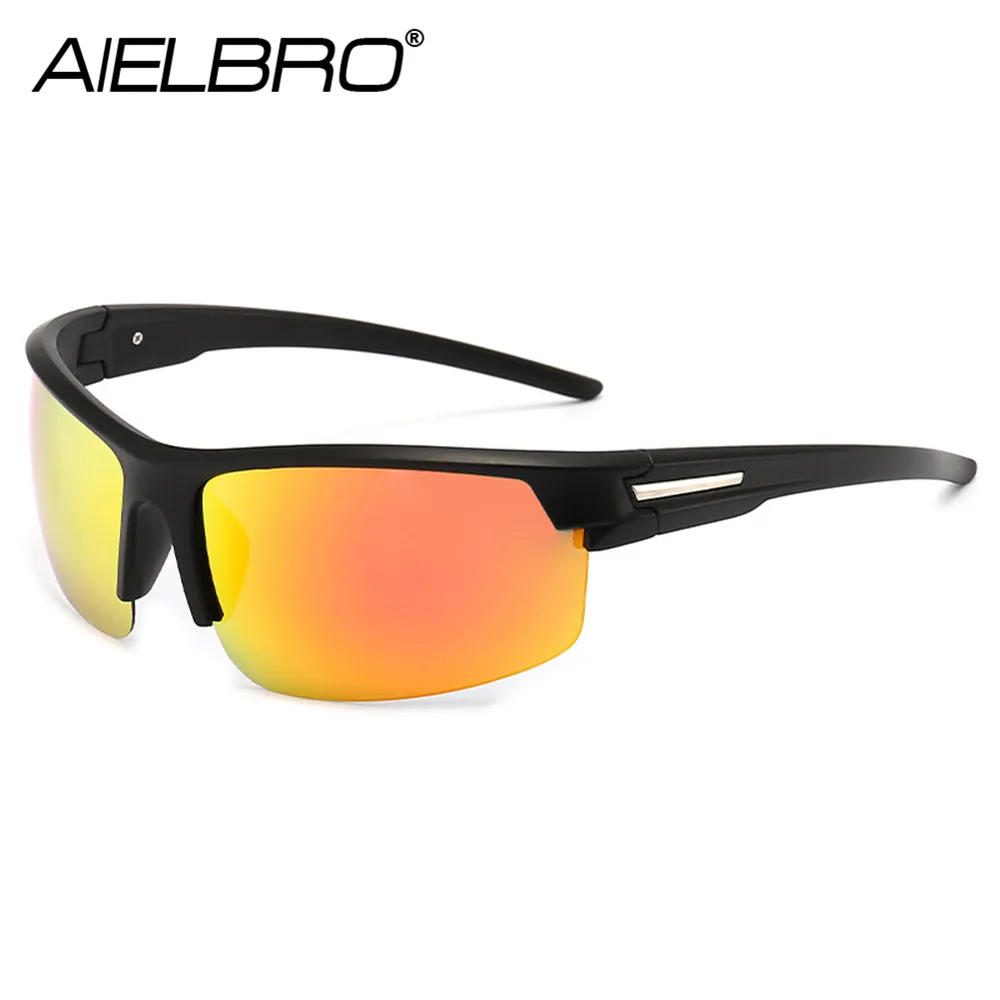 

AIELBRO 2023 Cycling Sunglasses Fashion Cycling Eyewear Cycling Glasses Polarized Bicycle Outdoor Sports Sunglasses for Men