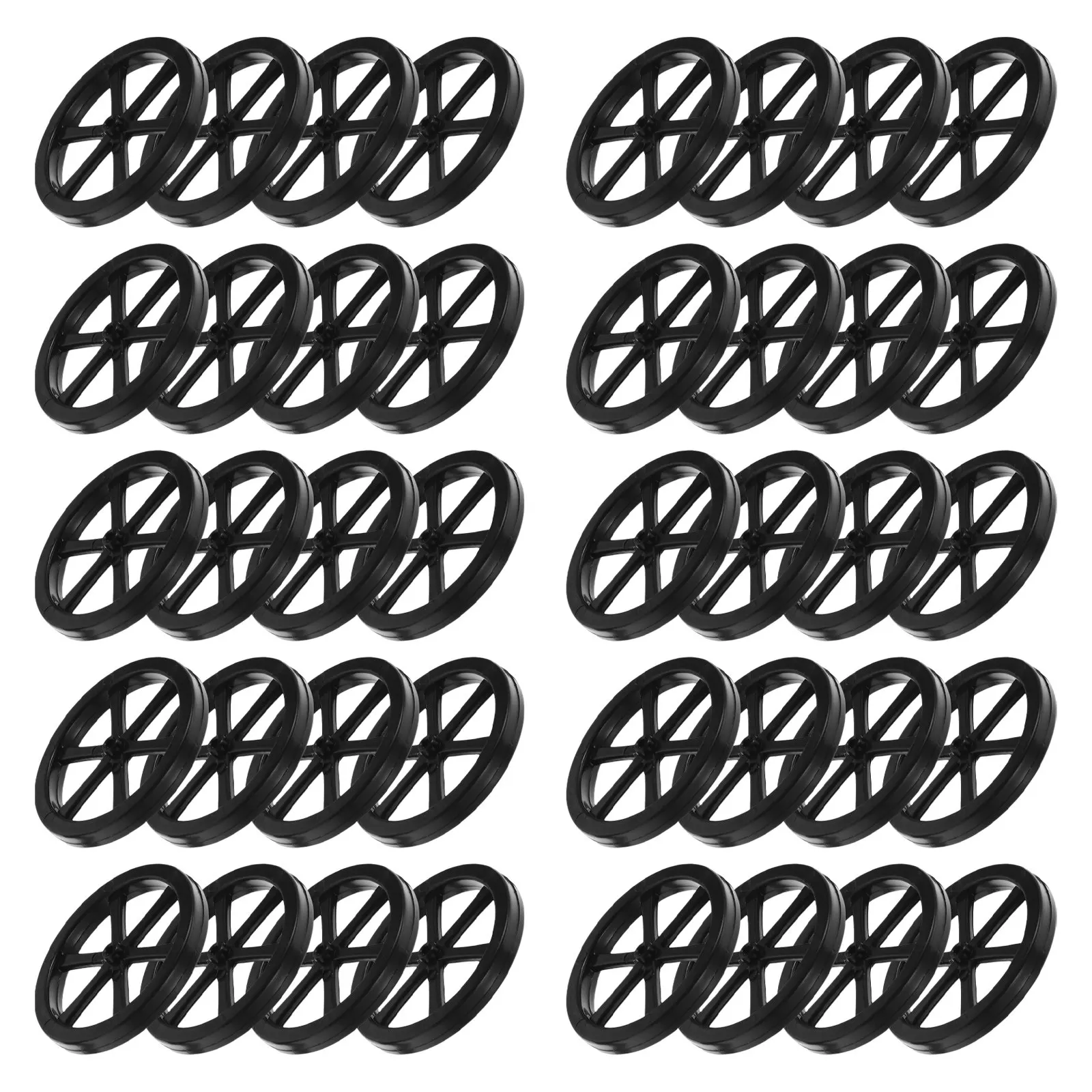 

40 шт. маленьких колесиков для моделей автомобилей DIY: детализированный эстетичный дизайн, улучшенное управление, простота использования, запасные части для детских проектов