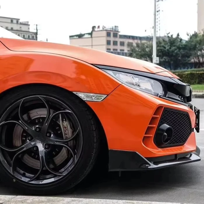 Hot Sale Japan Car Big Body Kits for civic Spoiler Front Lip Rear Bumper