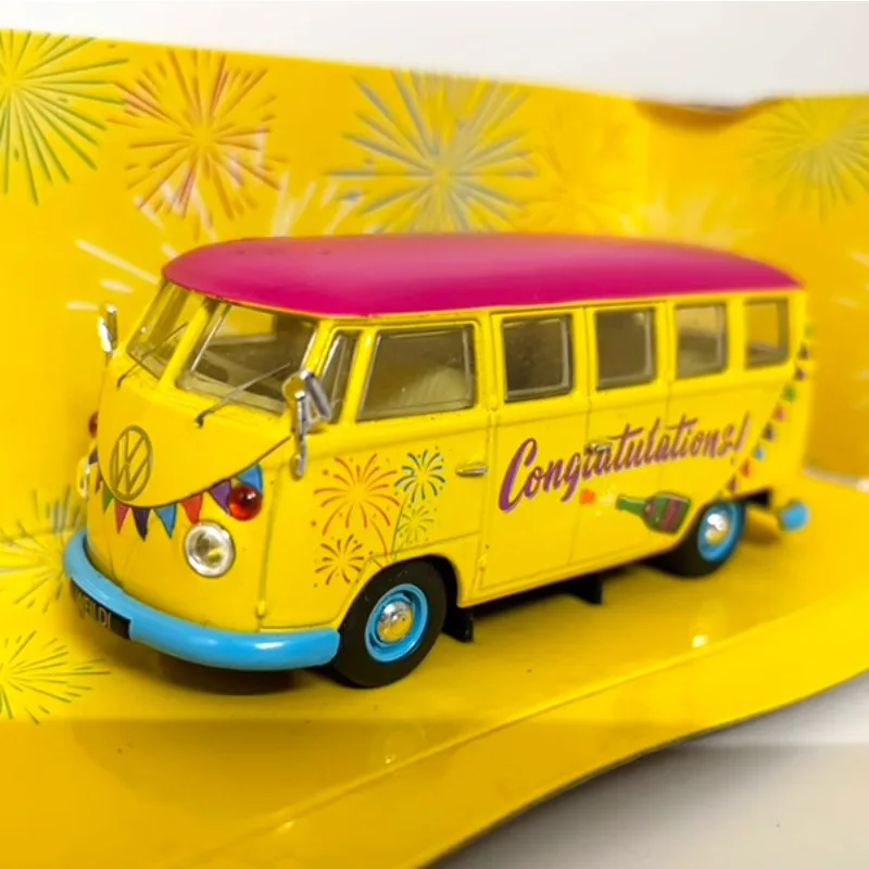 

Diecast CORGI 1:43 Scale VW T1 T2 Bus VW Camper Alloy Car Model Collection Toy Gift Display Ornament