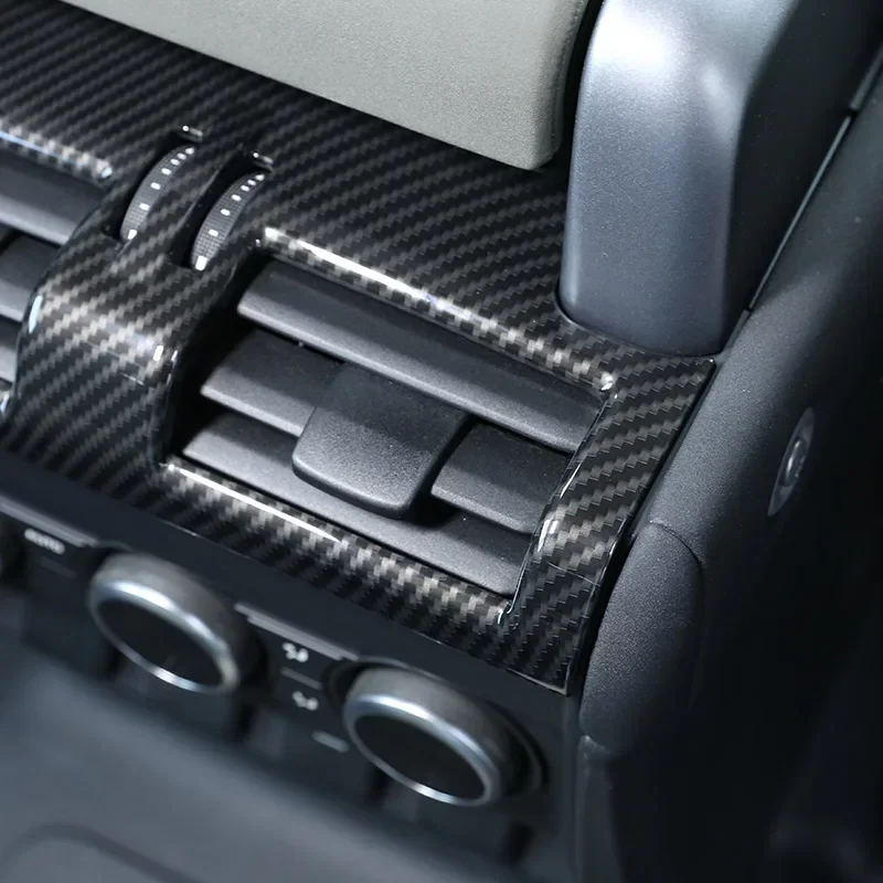 

ABS Car Back Row Air Conditioning Air Outlet Adjustment Panel Interior Car Accessories For Land Rover Defender 110 130 2020-2024