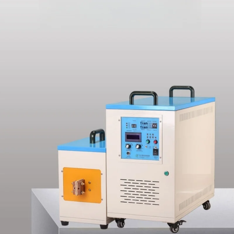 60KW Super Audio Solid State เครื่องทําความร้อนเหนี่ยวนําแม่เหล็กไฟฟ้าโลหะเชื่อม Quenching Power อุปกรณ์เตาไฟฟ้า