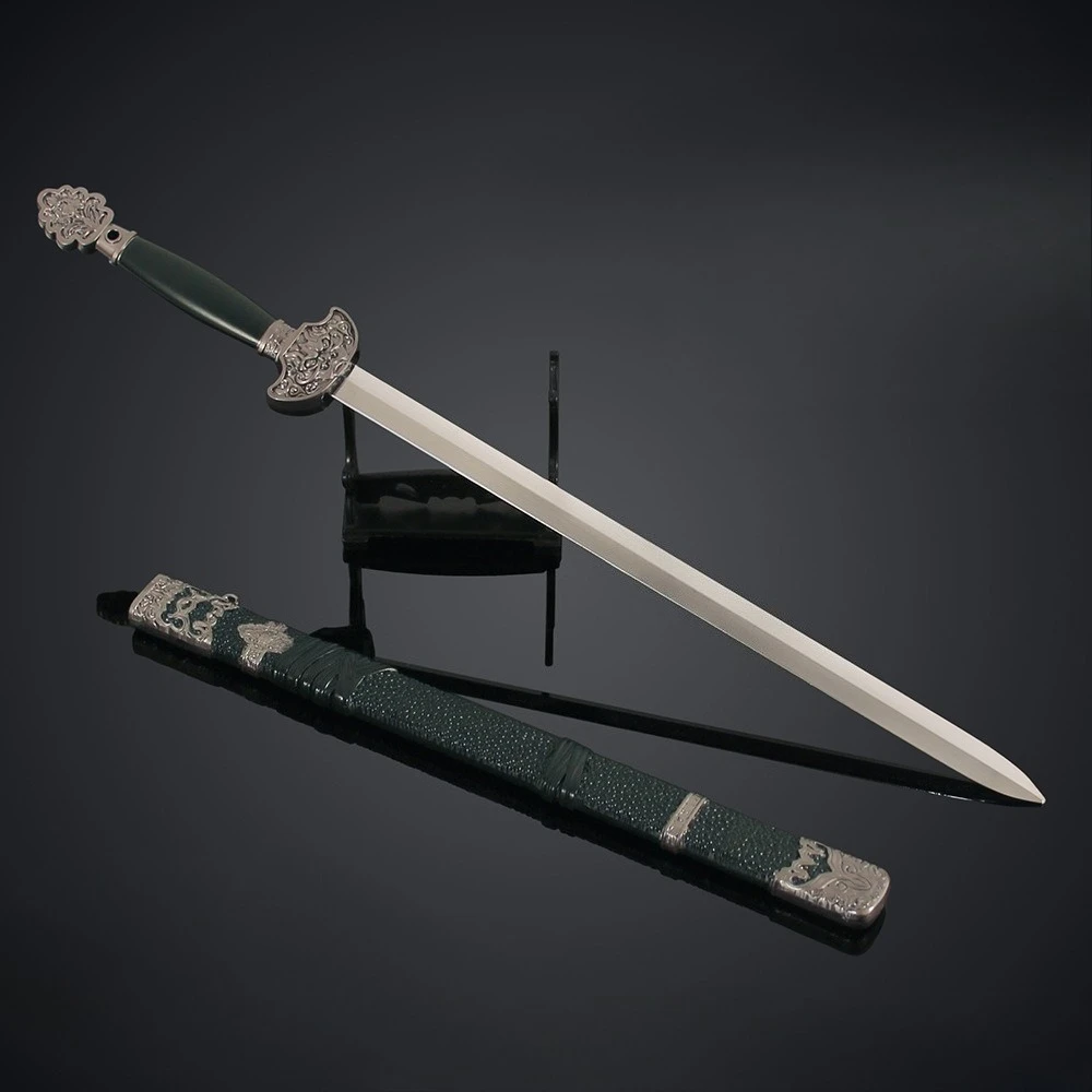 35Cm Game Perifere Qingfeng Zevensterren Zwaard Metalen Oude Zwaarden Wapens Model Speelgoed Mes Desktop Collectible Ornament gift