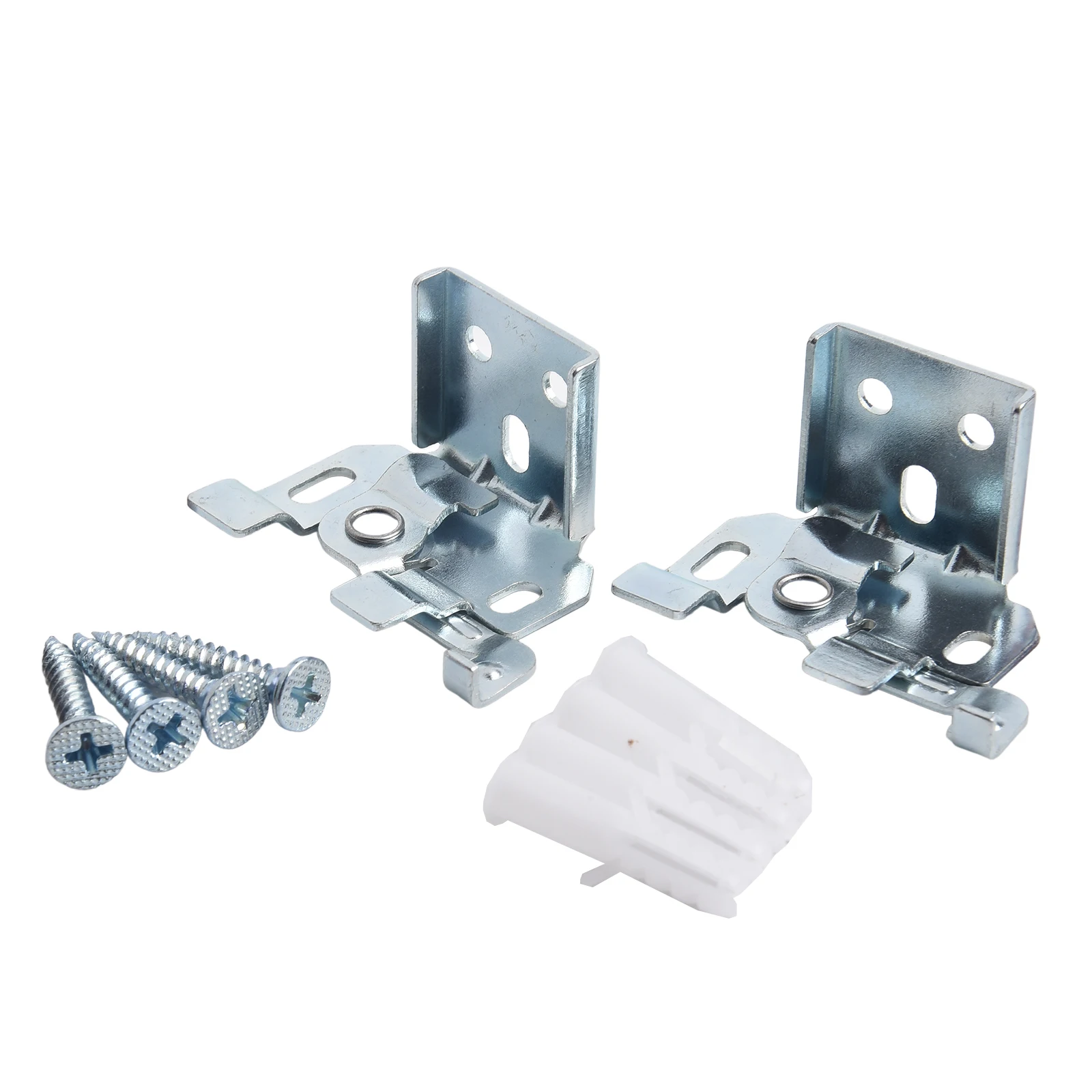 AaCurtain Track AccessoriesFixedAccessories Bracket For Blinds Home Improvement 2 Set Accessories Ceiling Wall Installation Iron