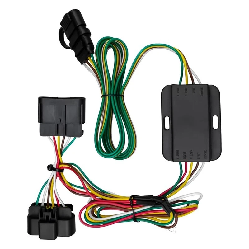 ABTD-For Chevy GMC Isuzu Compatible 4-Pin Trailer Wiring Harness With Wiring Converter Trailer Light Connector
