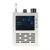 2025 1.2 TEF6686 RDS Full Band FM/MW/Short Wave HF/LW Radio Receiver + 3.2inch LCD +3000MAh Battery + Speaker + Antenna