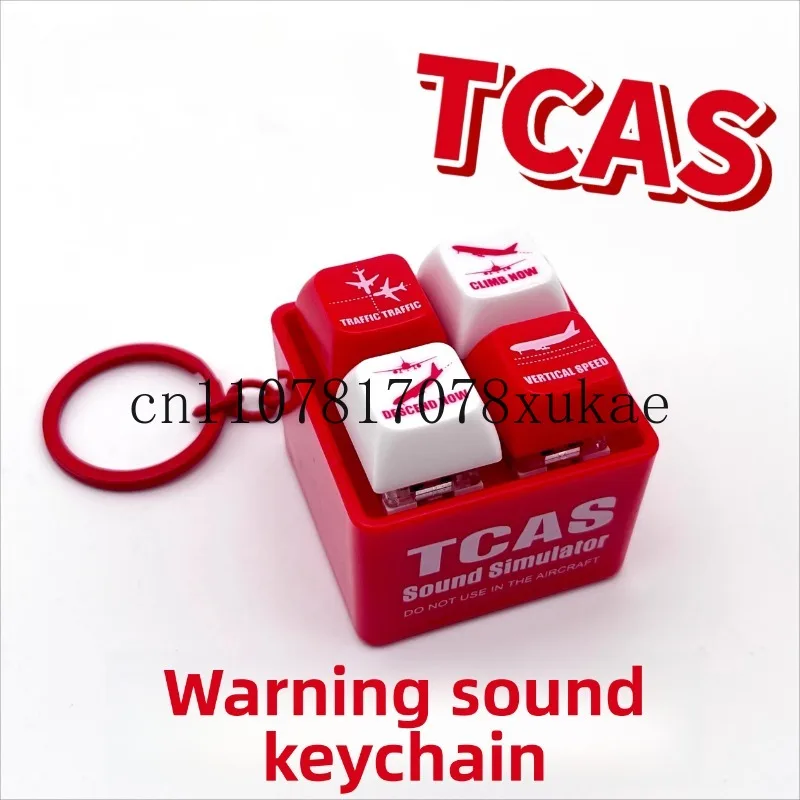

TCAS Warning Sound: Boeing Airbus Keychain, Fun Aviation Cultural and Creative Gift Boeing Airbus b737 777 A320 A330 egpws