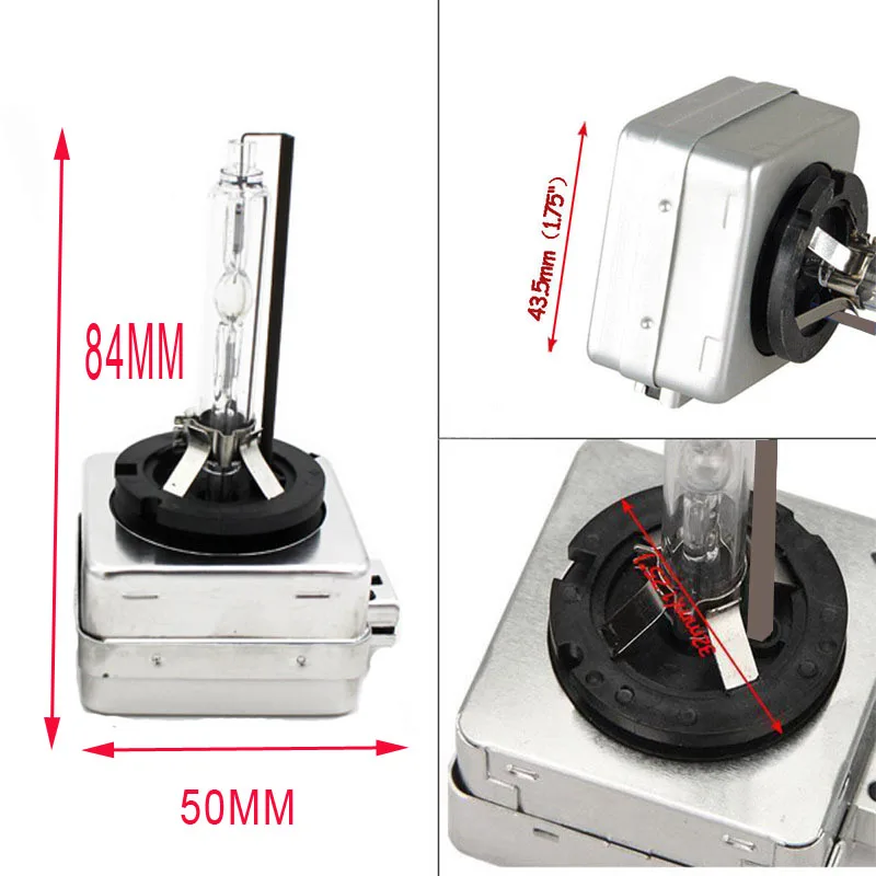 Ampoules de voiture Hid Light pour BMW Benz, lampe de sauna, 4300K, 6000K, 8000K, 12V, 35W, 2X, D1S, D2S, D3S, D4S, SG