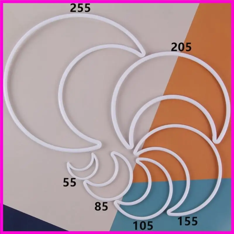 57be White Plastic Plastic Moon Home Crafting для создания проектов Projects