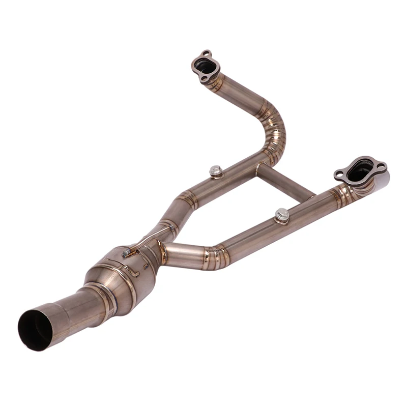 Header Pipe For BMW R1200GS \ ADV 13-18 R1200R\RS 15-18 R1200RT 14-18 Motorcycle Exhaust System Titanium Alloy Front Link Tube