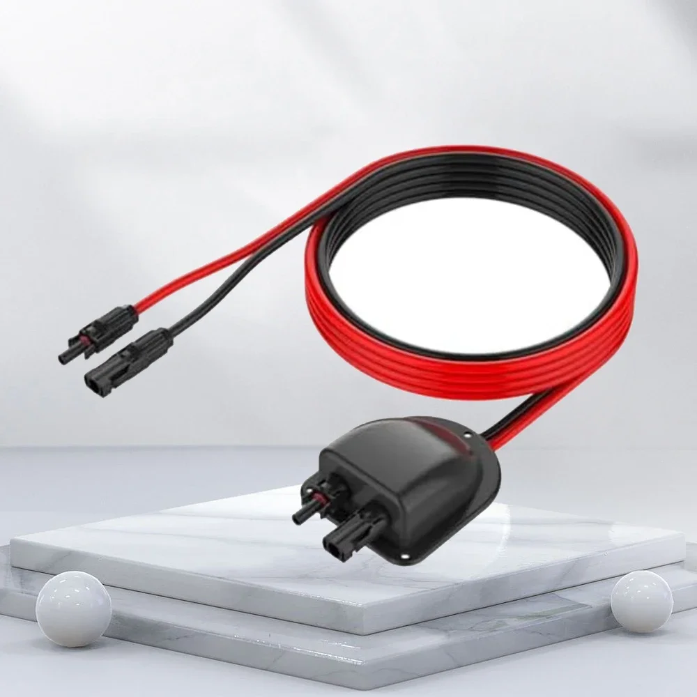 

Solar Extension Cable Solar Cable Entry Gland User-friendly Connectors Solar Extension Cord Connector Junction Box For RV/Boat