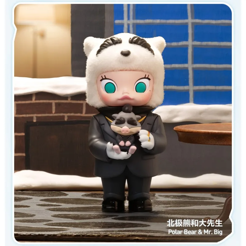 Echtes POPMART MOLLY Zootopia Co-Branded Limited Edition Sammelfiguren in Blindboxen, thematisches Geschenkset, ideales Weihnachtsspielzeug