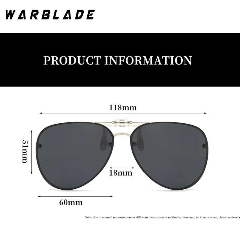 Vintage Men Women Polarizing Clips Sunglasses Flip Up Metal Pilot Driver Goggles New Night Vision Glasses Anti Glare Sun Glasses