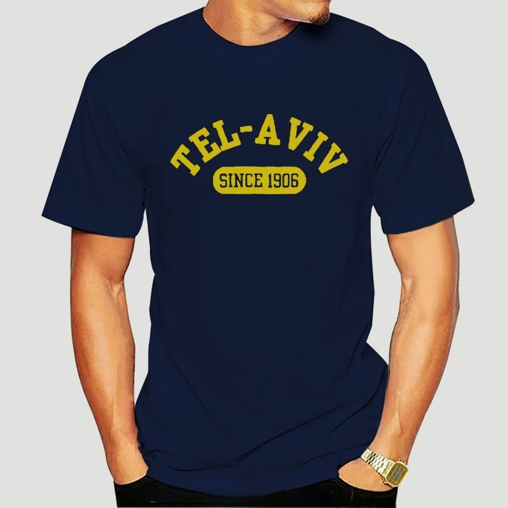 New Arrival fashion heavyweight Hot Sale vintage Summer streetwea  vintage funny Maccabi Tel Aviv 1906 Established T-Shirt 4293D