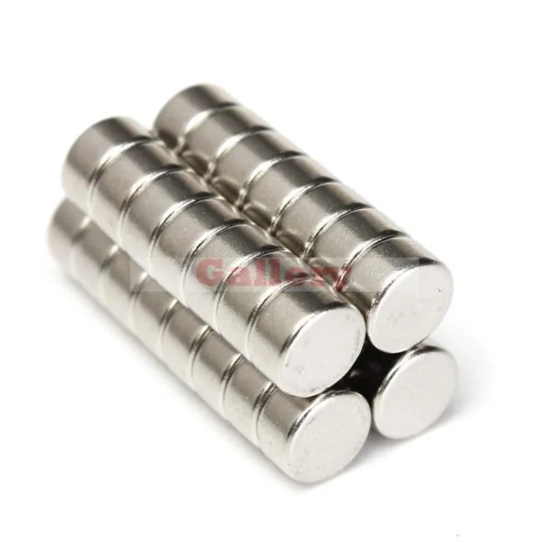 

60pcs N52 Super Strong Cylinder Magnets 6mm x 3mm Rare Earth Neodymium Magnets