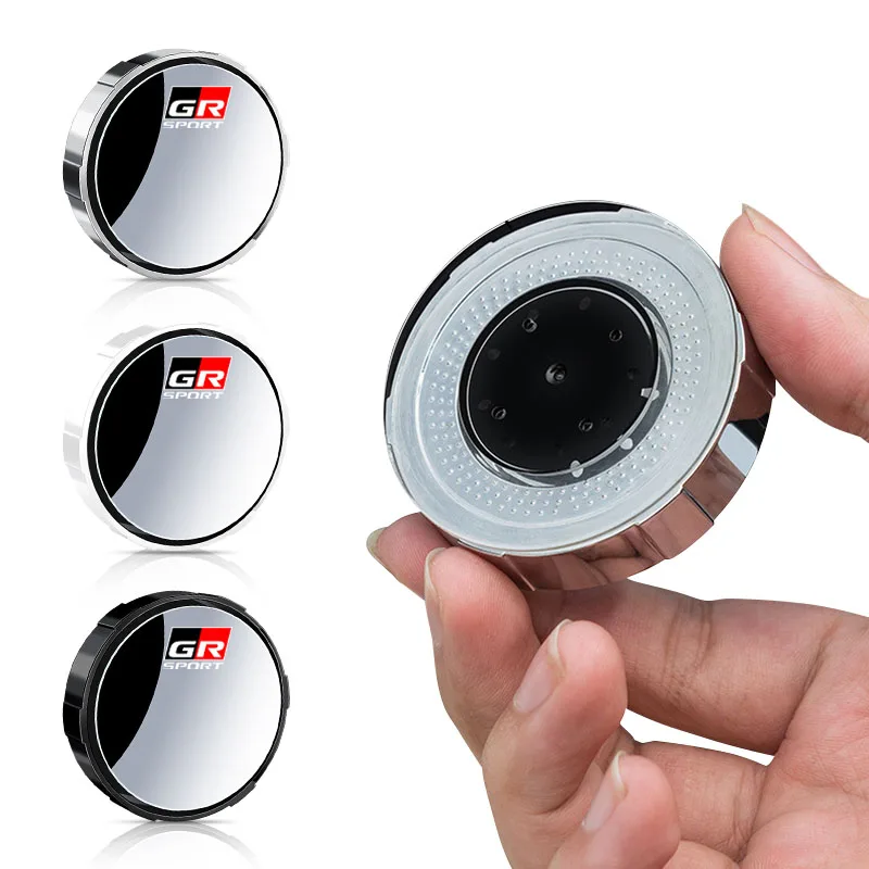 مرآة الرؤية الخلفية للسيارة مرآة دائرية صغيرة عالية الوضوح مرآة مساعدة واسعة الزاوية لتويوتا فورتشنر Chr يارس Trd كورولا