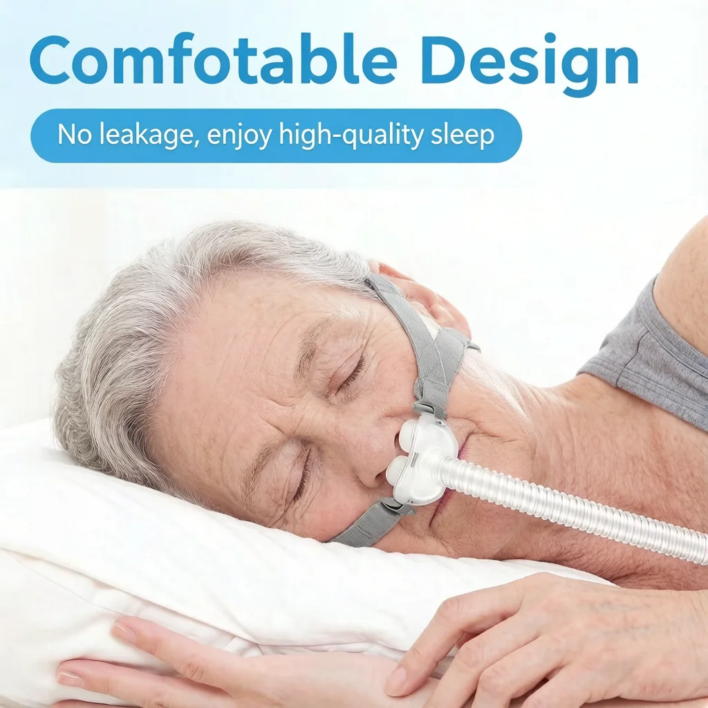 The P10 Nasal Pillow is a replacement silicone soft cushion pad compatible with the ResMed AirFit P10 nasal pillow CPAP mask. - view 5