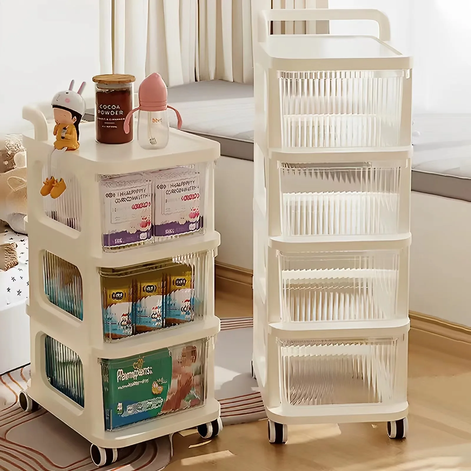 Kitchen racks, bedrooms, bathrooms, multi-storey storage racks, living rooms, baby snacks storage racks, trolleys.