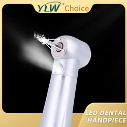 LED Dental Handpiece High Speed Push Button 3 Water Spray Light Ceramic Bearings Dentistry Tips Air Turbine High Rotation Pens