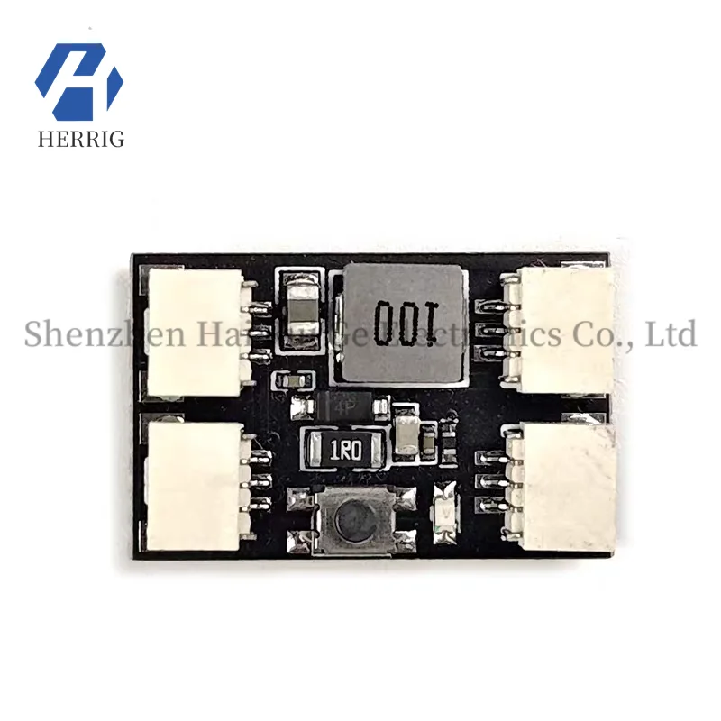 

LED panel control board WS2812 RGB independent power supply, works independently, no flight controller needed, 2-6S