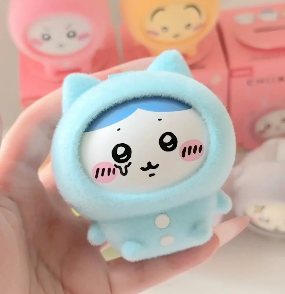 Trendy Toy Chiikawa Pajama Series blind box Toys Face Change Doll Hachiware Pendant Cute Face Changeable Usaqi birthday Gift