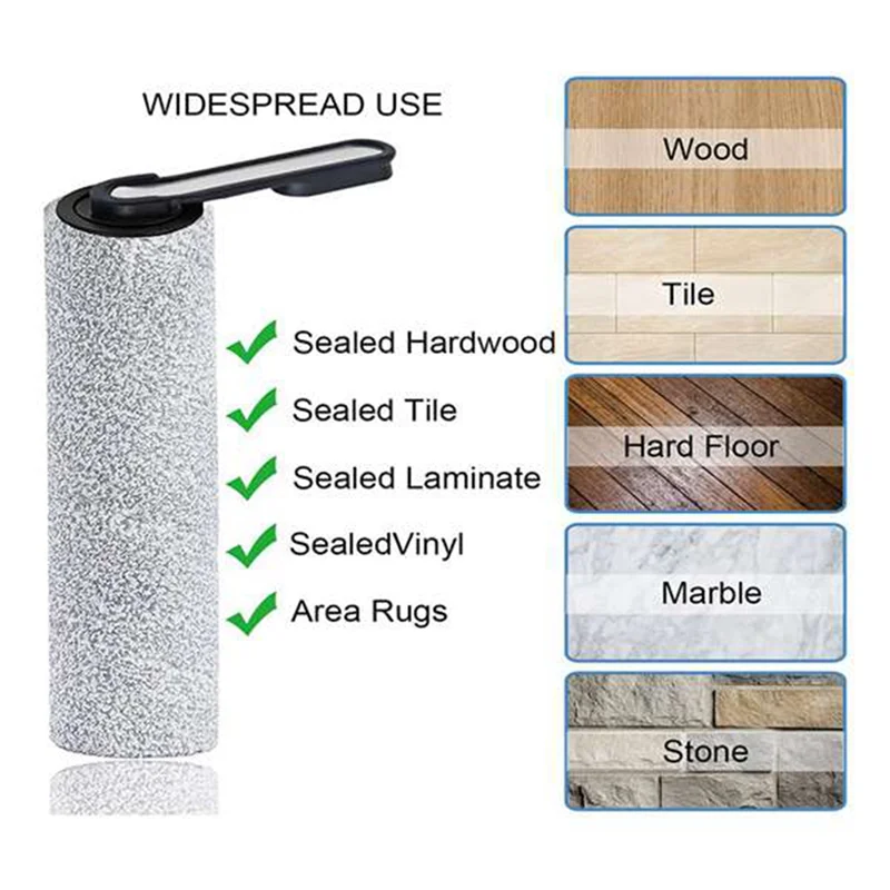 Ensemble d'aspirateur à sec sans fil pour Tineco Floor ONE S5, brosse de rechange, rouleau et accessoires