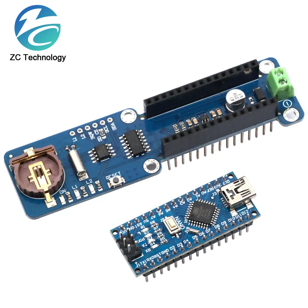 Nano Data Record Logging Shield Module For Arduino Nano Recorder Module 3.3V With SD Card Interface Module RTC Real Time Clock