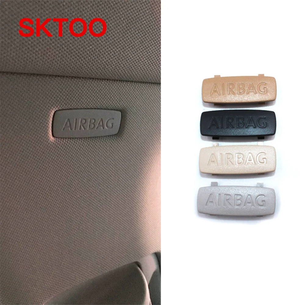 SKTOO Car Pillar Airbag Clip Cover For VW Golf 6 MK6 Jetta MK5 GTI CC Tiguan Car Accessories