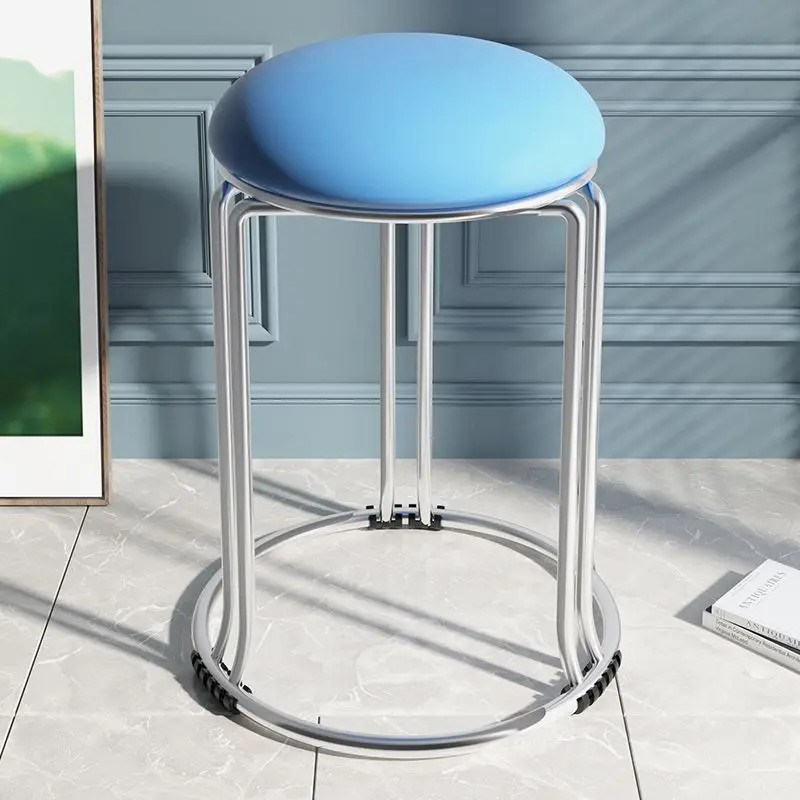 05118 Stools for home modern simple round stools low stools small dining table stacking stools