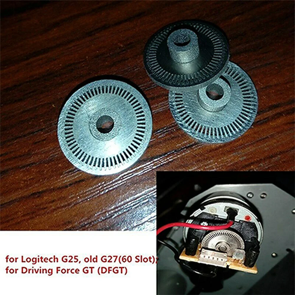 60 Slot Steering Wheel Optical Encoder for Logitech G25/Old Version G27 Driving Force GT Accessories