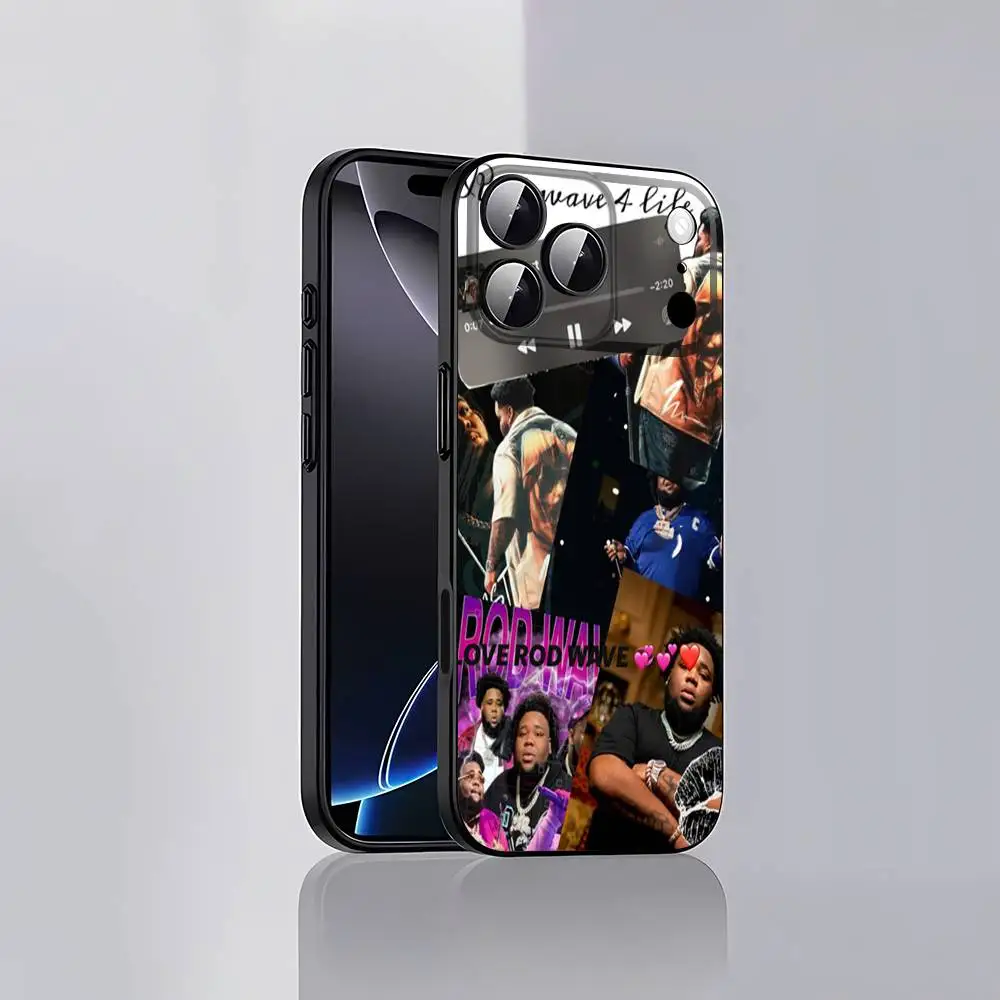 حافظة هاتف R-Rod Wave SoulFly Last Lap لهاتف iPhone 17,16,15,14,13,12,Pro,Max,Plus,E,SE4,Air,غطاء ناعم أسود صغير #6