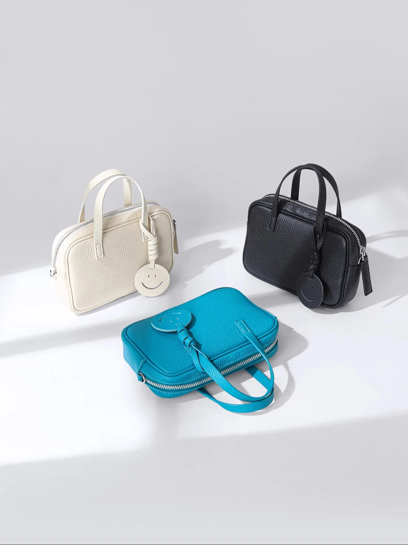 

Top Layer Cowhide Leather Mobile Phone Bag mat Soft Set Bowling Bag Crossbody Small Square Bag Casual Original Design