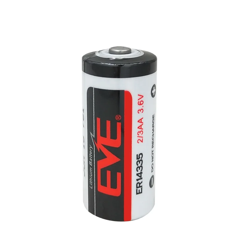 EVE ER14335 3.6V 2/3AA Primary Lithium Battery For Video Camera Electric Equipment Wireless Automotive Electronics Gas Detector