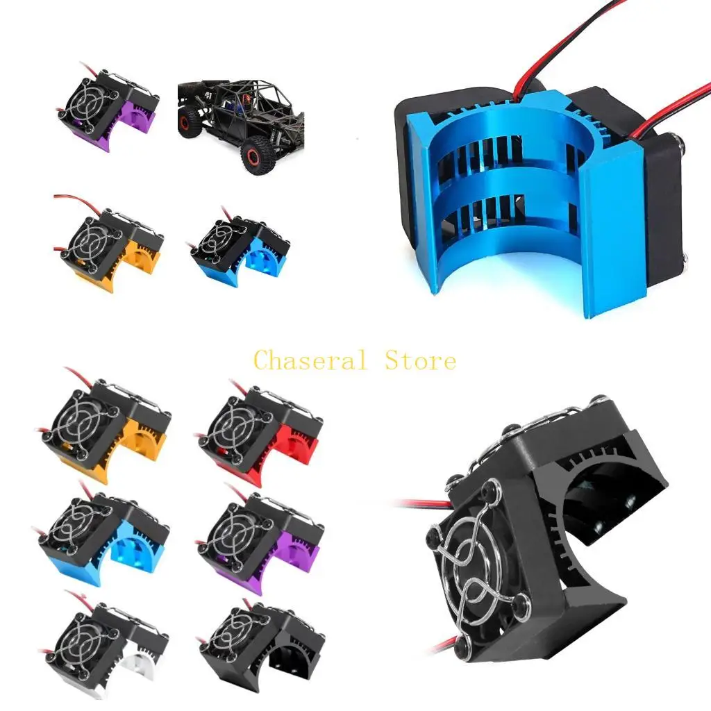 

E7CE система охлаждения с двойными вентиляторами для 4074 4274 1515 масштаба 1/8 с дистанционным управлением автомобильного
