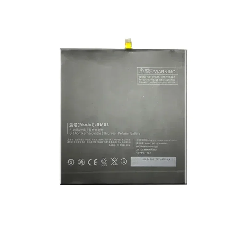 Tablet Battery For Xiaomi Mi Pad 1, 2, 3, 4 Plus, 4 Plus,For Mipad 1, 2, 3, 4 Plus, Tools, BM60, BM61, BM62, BN60, BN80