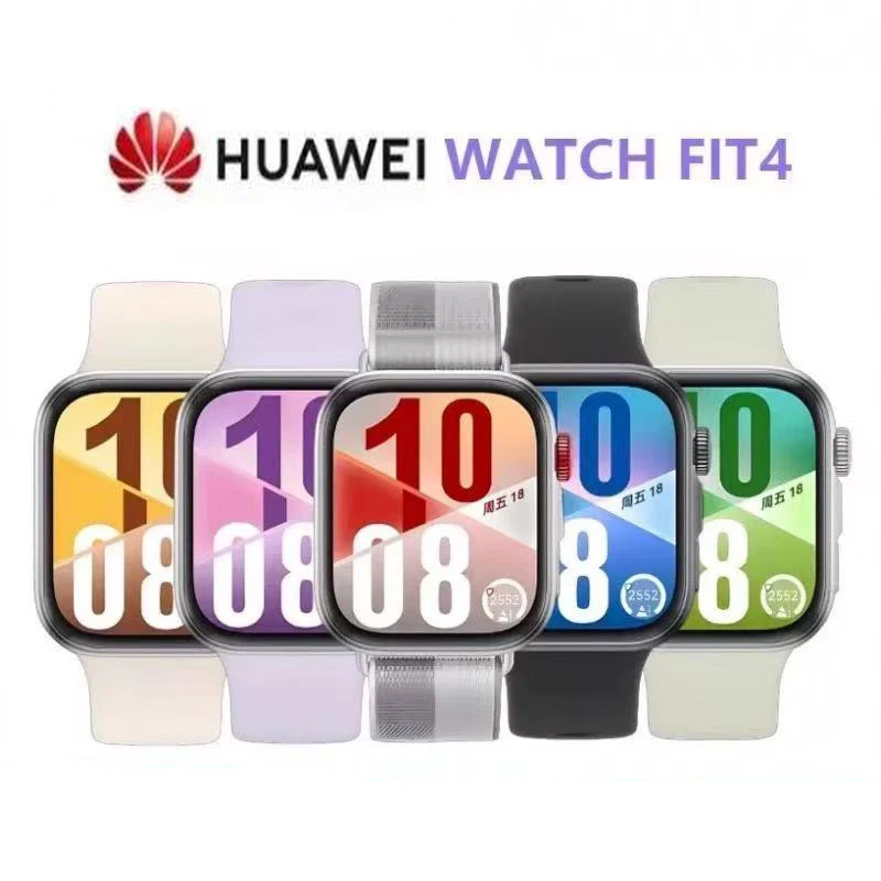 

Huawei WATCH FIT 4 Smart Watch Light and Thin Large Screen Sports Long Endurance Bluetooth Call Sleep Monitoring