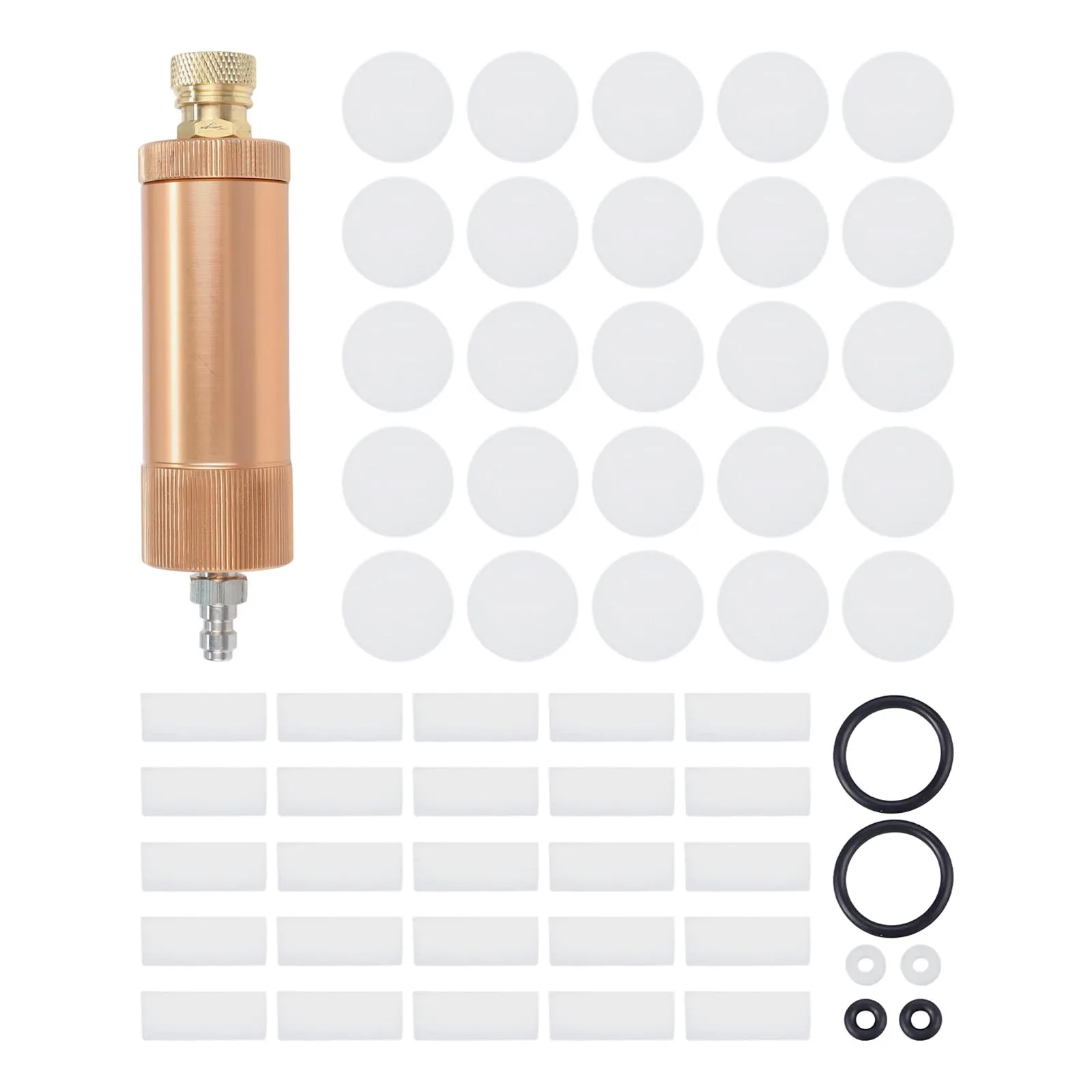 Air Filter and Oil Separator Set for High Pressure Hand Pump 4500psi M10*1 Connector Easy Installation Features
