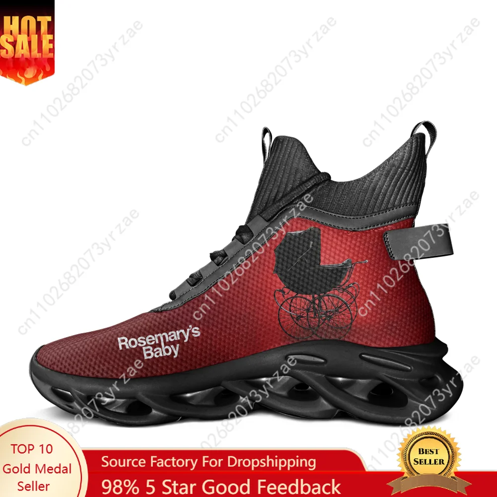

Rosemary High Top Flats Sneakers Mens Womens Sports Shoe High Quality Fashion Sneaker Lace Up Mesh Footwear Custom Made Shoes