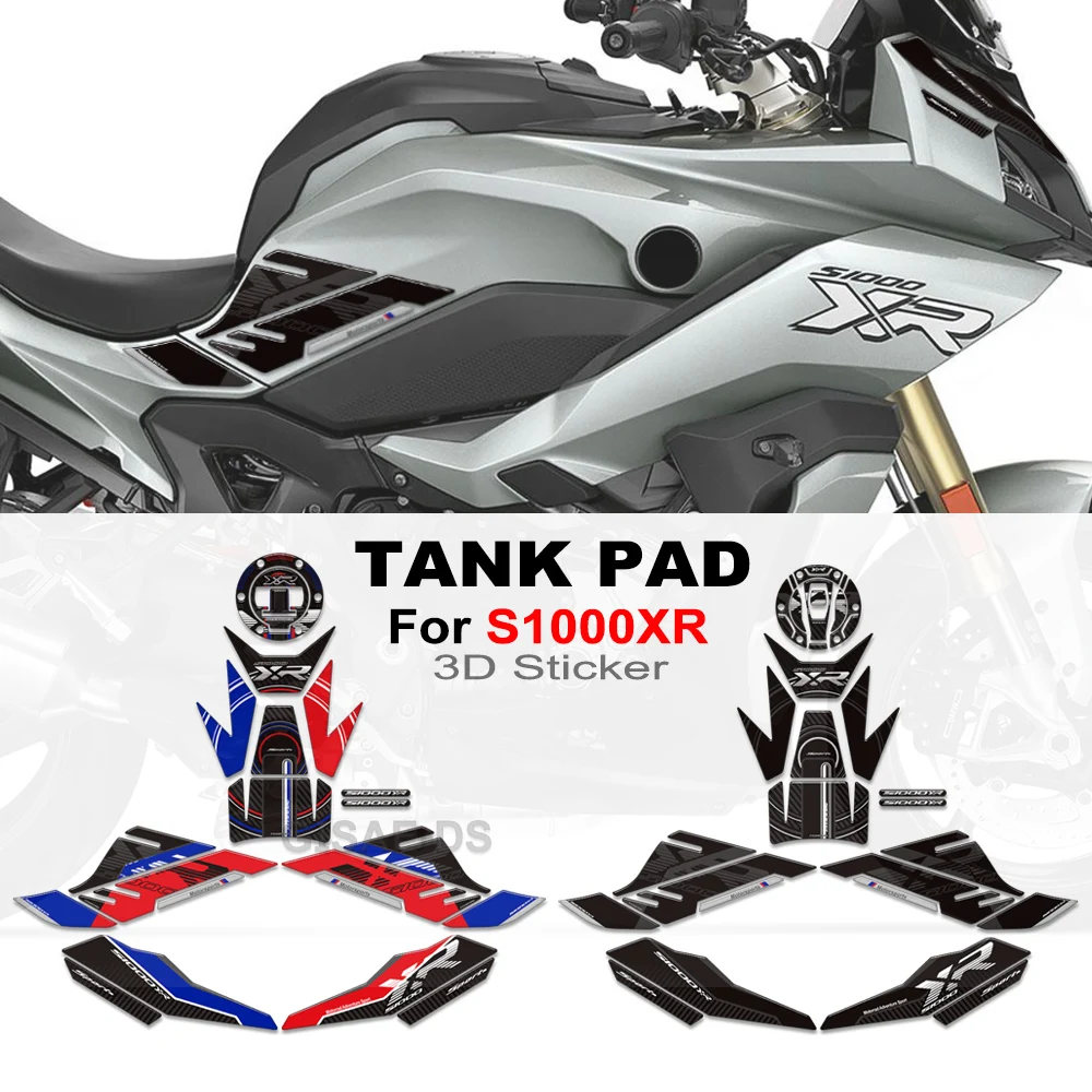 For BMW S1000XR S 1000 XR S1000 M1000 M1000XR 2020 - 2024 Motorcycle Fuel Tank Pad 3D Sticker Fairing Protector Decals Set