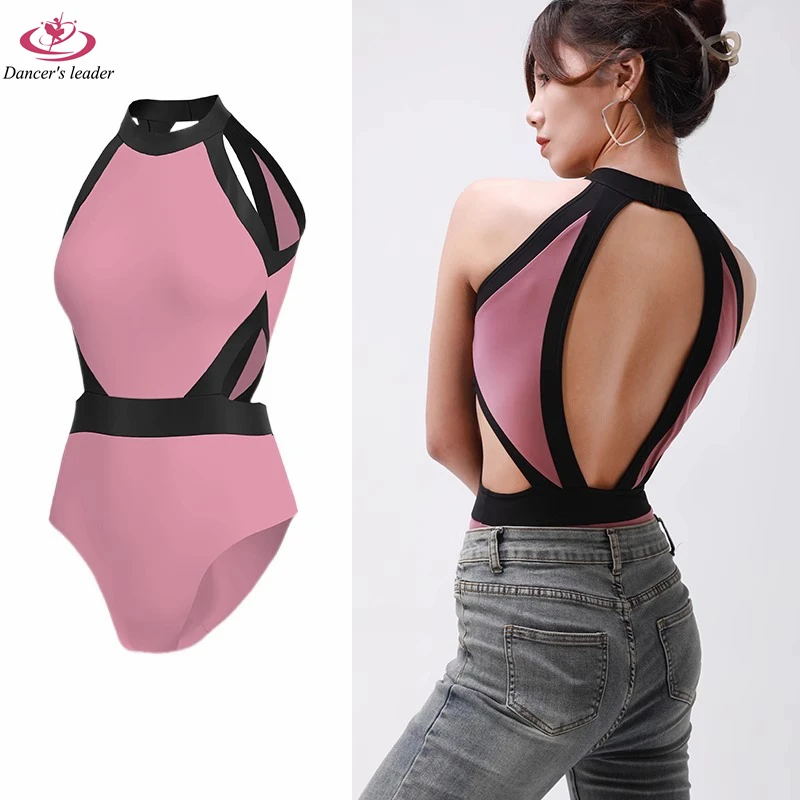 

Ballet Novelty Leotard for Vacation One Piece Swimsuit Top Gymnastics Tight Clothing Performance Dress Aerial Yoga Clothing