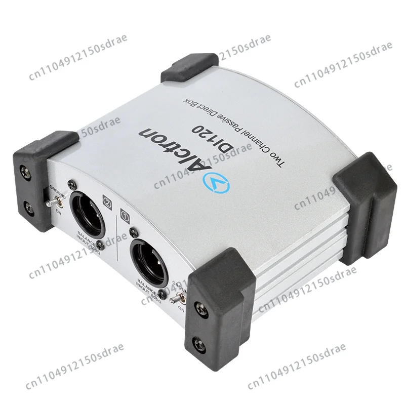Alctron DI-120 DI Direct Box two-channel passive direct box for keyboard,acoustic and electric guitar