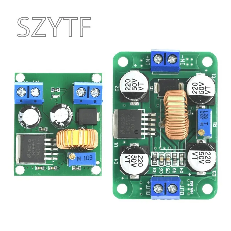 LM2587 DC-DC 3.5V-30V To 4V-30V Step Up Power Supply Module Adjustable 5A Boost Converter Voltage Regulator Board 5V