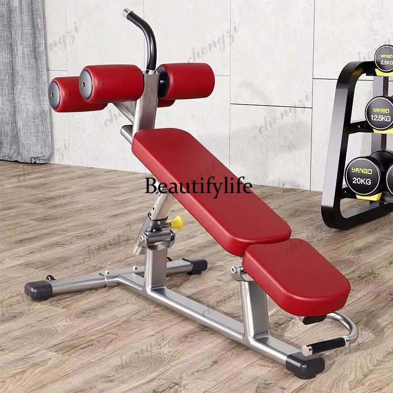 Abdominal Plate Sit-up Assist Stool Commercial Grade Home Fitness Equipment Lower Oblique Stool Supine Plate Gym
