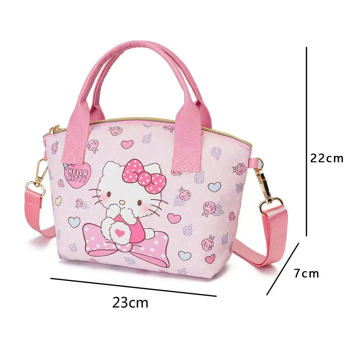 

Sanrio Hello Kitty bag Kuromi Cinnamoroll Anime Tote bag Satchel Bag With girls Kawaii bag