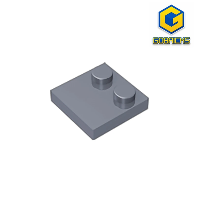 Gobricks GDS-1483 Tile, Modified 2 x 2 with Studs on Edge  compatible with lego 33909 pieces of children's toys