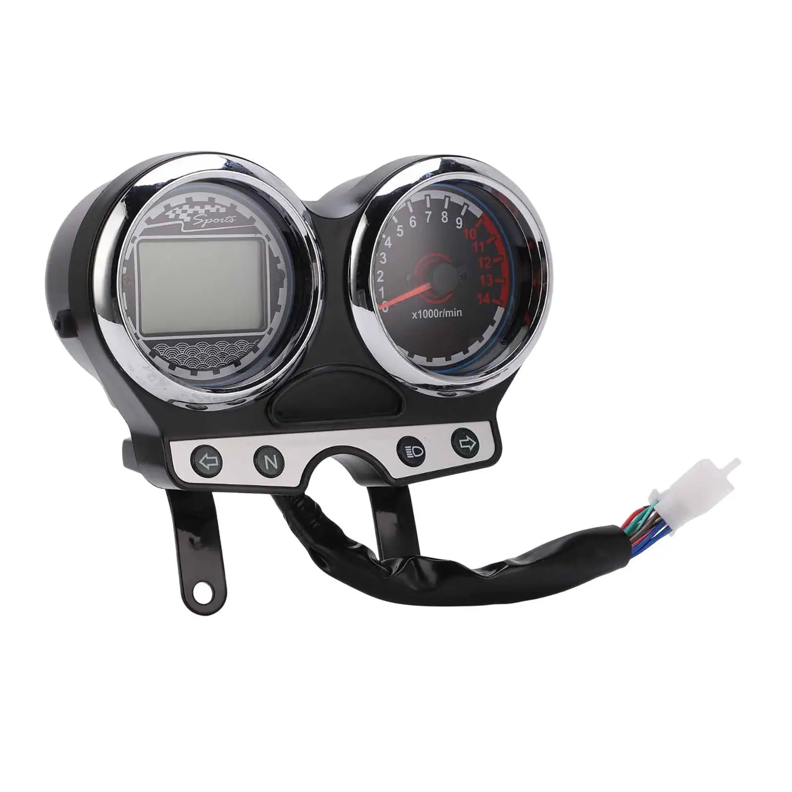 Motorcycle Speedometer Tachometer 12V for Suzuki EN125-3E EN150J