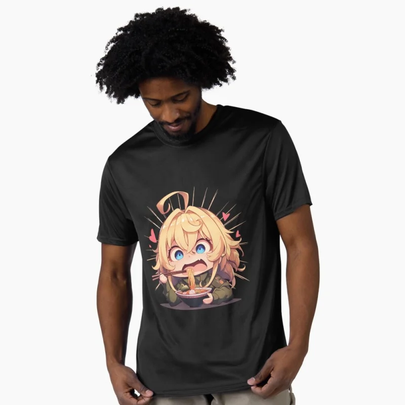 

0327 Youjo Senki The Evil Tanya Degurechaff Gift t shirt Anime girls Graphic Tee 100% cotton print Y2K clothes Large size Tops