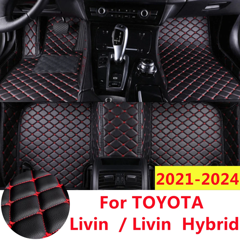 

Автомобильные коврики для TOYOTA Livin 2024 2023 2022 2021 года, передний и задний коврики, автозапчасти