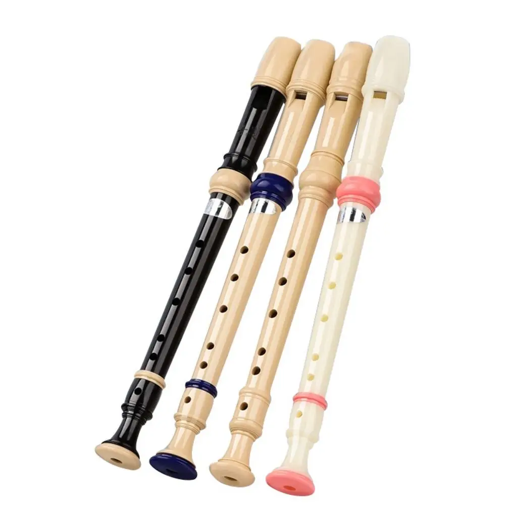 

Easy Adjustable Soprano Recorder Baroque Fingering Non-toxic Eight Hole Clarinet Food Grade ABS Natural Vertical Flute
