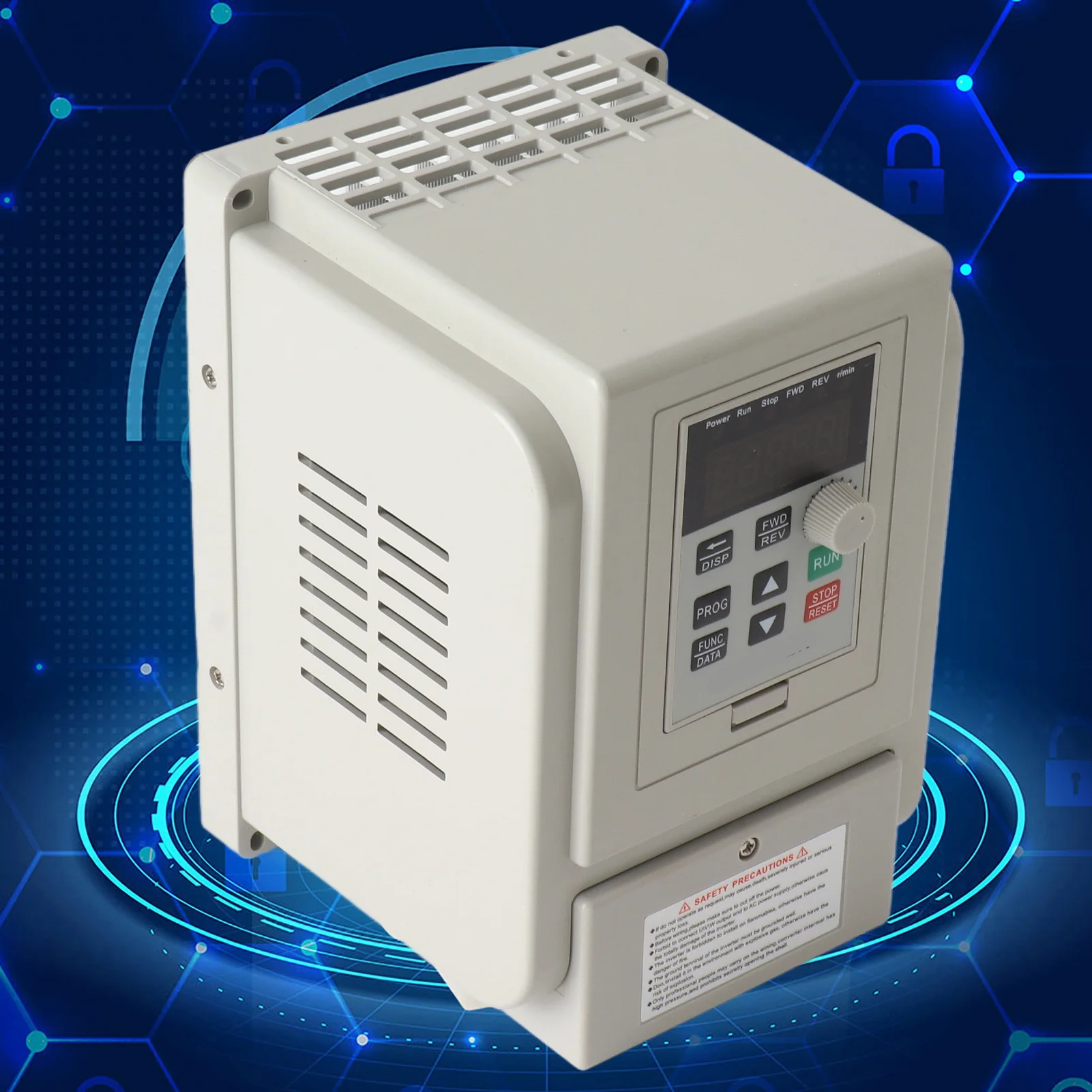 Inverter Frequency Converter VFD Drive Professional High Accuracy Single to 3 Phase Low Noise for Motor Speed Control AC Motor